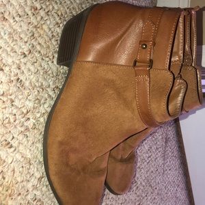 Brown booties
